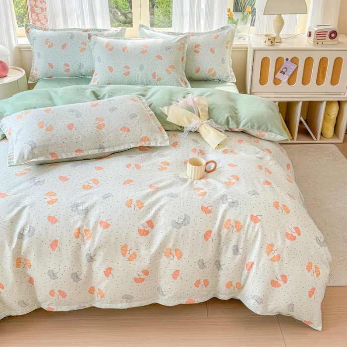 91家纺网 家纺一手货源 找家纺 加厚长绒棉磨毛四件套磨绒棉植物羊绒四件套高克重