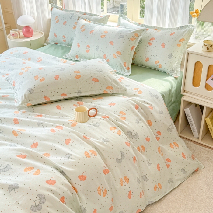 91家纺网 家纺一手货源 找家纺 加厚长绒棉磨毛四件套磨绒棉植物羊绒四件套高克重