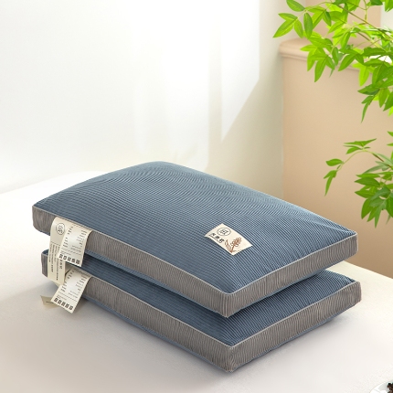 91家纺网 家纺一手货源 找家纺 （总）九州枕芯 2025新款秋冬新品爆款灯芯绒荞麦枕枕头枕芯