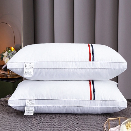 91家纺网 家纺一手货源 找家纺 （总）新品 兴丝露枕芯 全棉羽丝绒枕芯 羽丝枕 全棉枕芯 全棉彩条枕 婚庆枕头 中高枕 