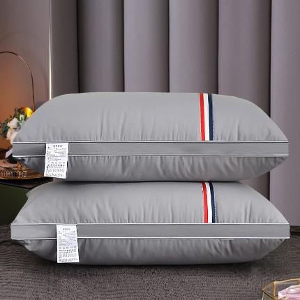 91家纺网 家纺一手货源 找家纺 （总）新品 兴丝露枕芯 全棉羽丝绒枕芯 羽丝枕 全棉枕芯 全棉彩条枕 婚庆枕头 中高枕 