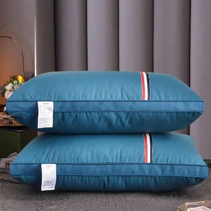 91家纺网 家纺一手货源 找家纺 （总）新品 兴丝露枕芯 全棉羽丝绒枕芯 羽丝枕 全棉枕芯 全棉彩条枕 婚庆枕头 中高枕 