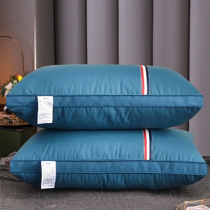 91家纺网 家纺一手货源 找家纺 （总）新品 兴丝露枕芯 全棉羽丝绒枕芯 羽丝枕 全棉枕芯 全棉彩条枕 婚庆枕头 中高枕 