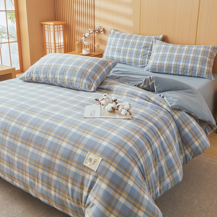 91家纺网 家纺一手货源 找家纺 （总）爱屋及屋 2025新款水洗棉可拆洗棉花被被子被芯