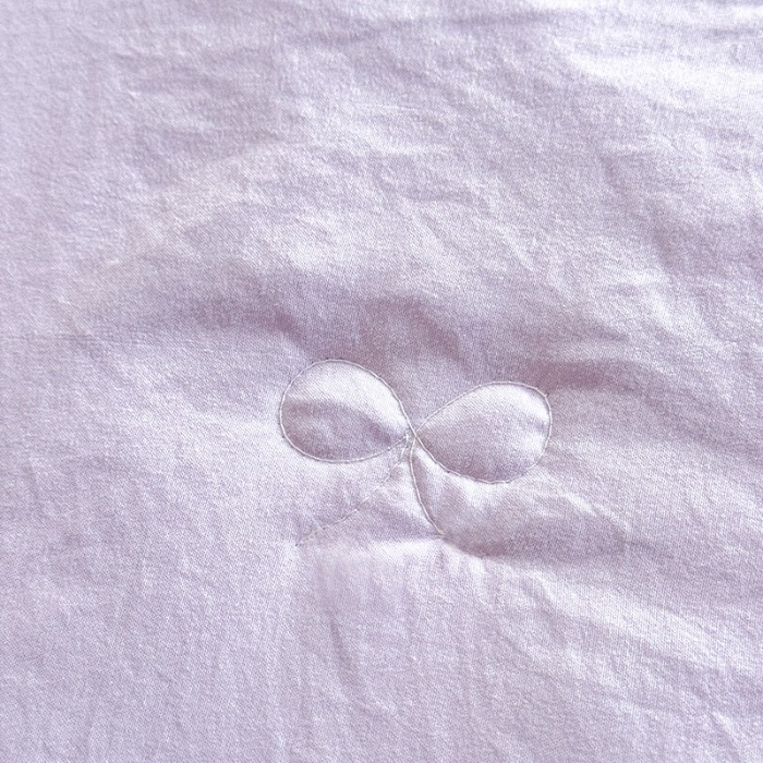 91家纺网 家纺一手货源 找家纺 苏米娜家纺2026春夏新品韩版甜美公主风超柔水洗棉床盖四件套刺绣针织棉双层纱纯棉棉麻全棉少女心夹棉床裙款夏被款床盖四件套 幻蝶-梦幻紫