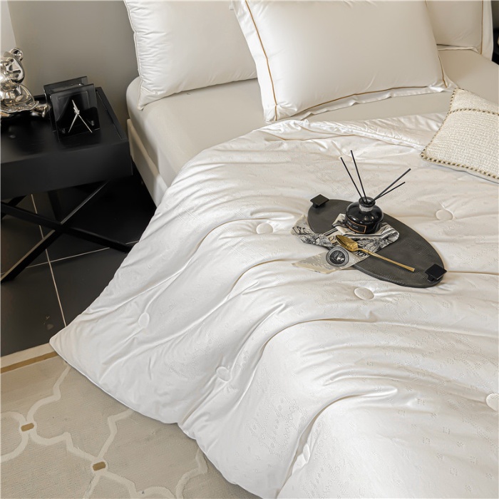 91家纺网 家纺一手货源 找家纺 [91家纺网精选] 60s贡缎提花大豆被大豆纤维被