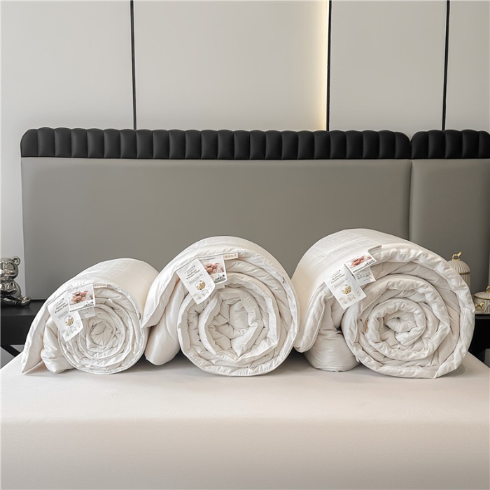 91家纺网 家纺一手货源 找家纺 [91家纺网精选] 60s贡缎提花大豆被大豆纤维被