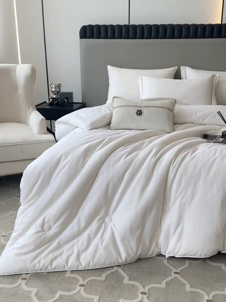 91家纺网 家纺一手货源 找家纺 总 全棉提花大豆被纯棉拉链二合一大豆纤维子母被双胎春秋被冬被子被芯