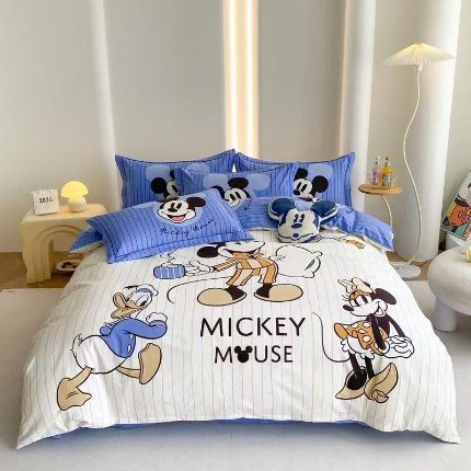 91家纺网 家纺一手货源 找家纺 （总）眷恋家纺 2025秋冬加厚全棉生态磨毛卡通三件套四件套