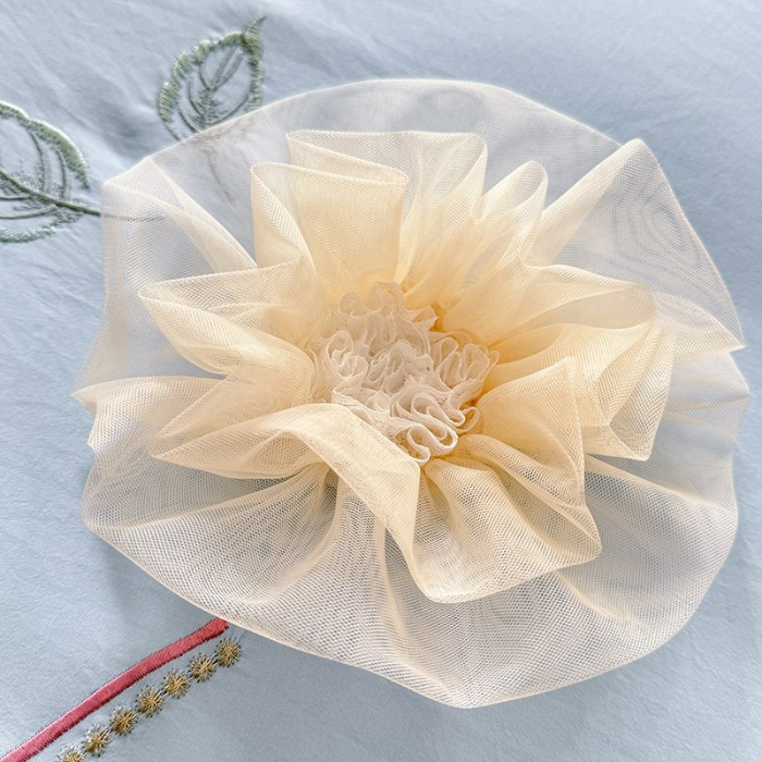 91家纺网 家纺一手货源 找家纺 苏米娜2026春夏新品韩版公主风立体花朵超柔水洗棉刺绣蕾丝花边床盖四件套  秘密花园—婴儿蓝  