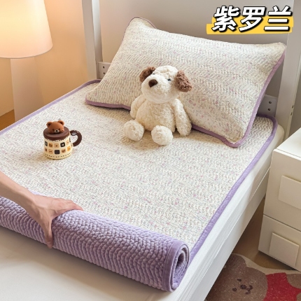 91家纺网 家纺一手货源 找家纺 （总）全棉加绒床盖宿舍学生床单单件冬季加厚双面可用牛奶绒纯棉榻榻米