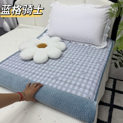 91家纺网 家纺一手货源 找家纺 （总）全棉加绒床盖宿舍学生床单单件冬季加厚双面可用牛奶绒纯棉榻榻米