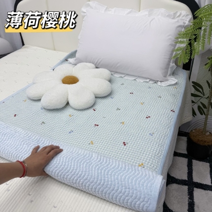 91家纺网 家纺一手货源 找家纺 （总）全棉加绒床盖宿舍学生床单单件冬季加厚双面可用牛奶绒纯棉榻榻米