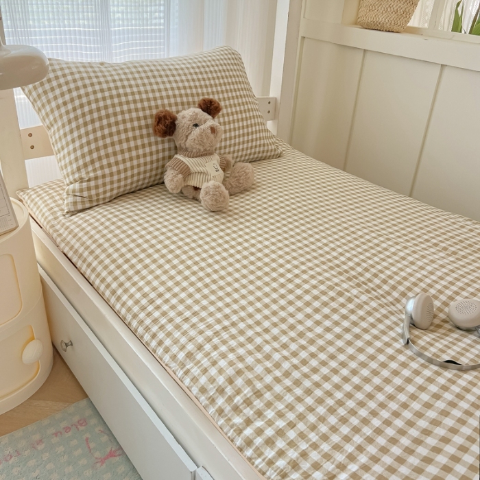 91家纺网 家纺一手货源 找家纺 （总）2025学生床垫套床褥套褥子套无印风水洗棉床垫套学生寝室套件宿舍单人90x200床垫套