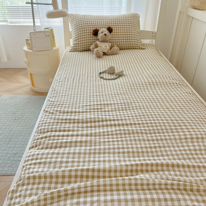 91家纺网 家纺一手货源 找家纺 （总）2025学生床垫套床褥套褥子套无印风水洗棉床垫套学生寝室套件宿舍单人90x200床垫套