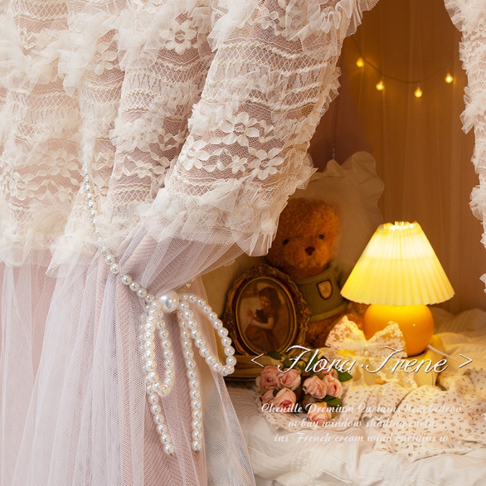 91家纺网 家纺一手货源 找家纺 （总）学生宿舍遮光帘 寝室床上下铺围窗帘布上铺法式拼接纱蚊帐一体式