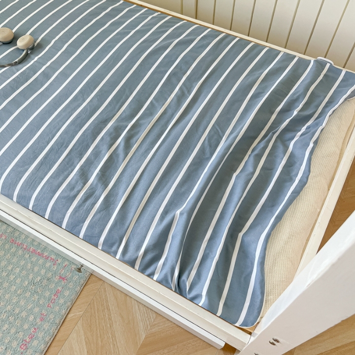 91家纺网 家纺一手货源 找家纺 （总）2025新款开学季学生床垫套床褥套褥子套无印风格子水洗棉床垫套寝室宿舍单人90x200床垫套