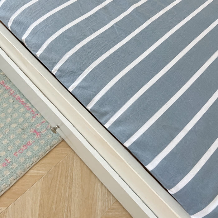 91家纺网 家纺一手货源 找家纺 （总）2025新款开学季学生床垫套床褥套褥子套无印风格子水洗棉床垫套寝室宿舍单人90x200床垫套