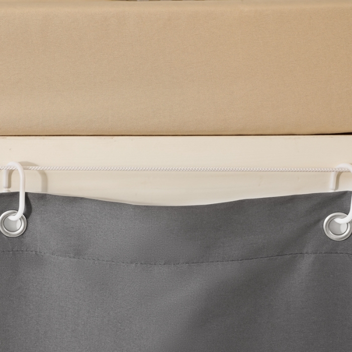 91家纺网 家纺一手货源 找家纺 （总）2025新款纯色学生宿舍床帘加厚强遮光床帘大学生宿舍寝室专用上下铺单人床帘子围帘床幔