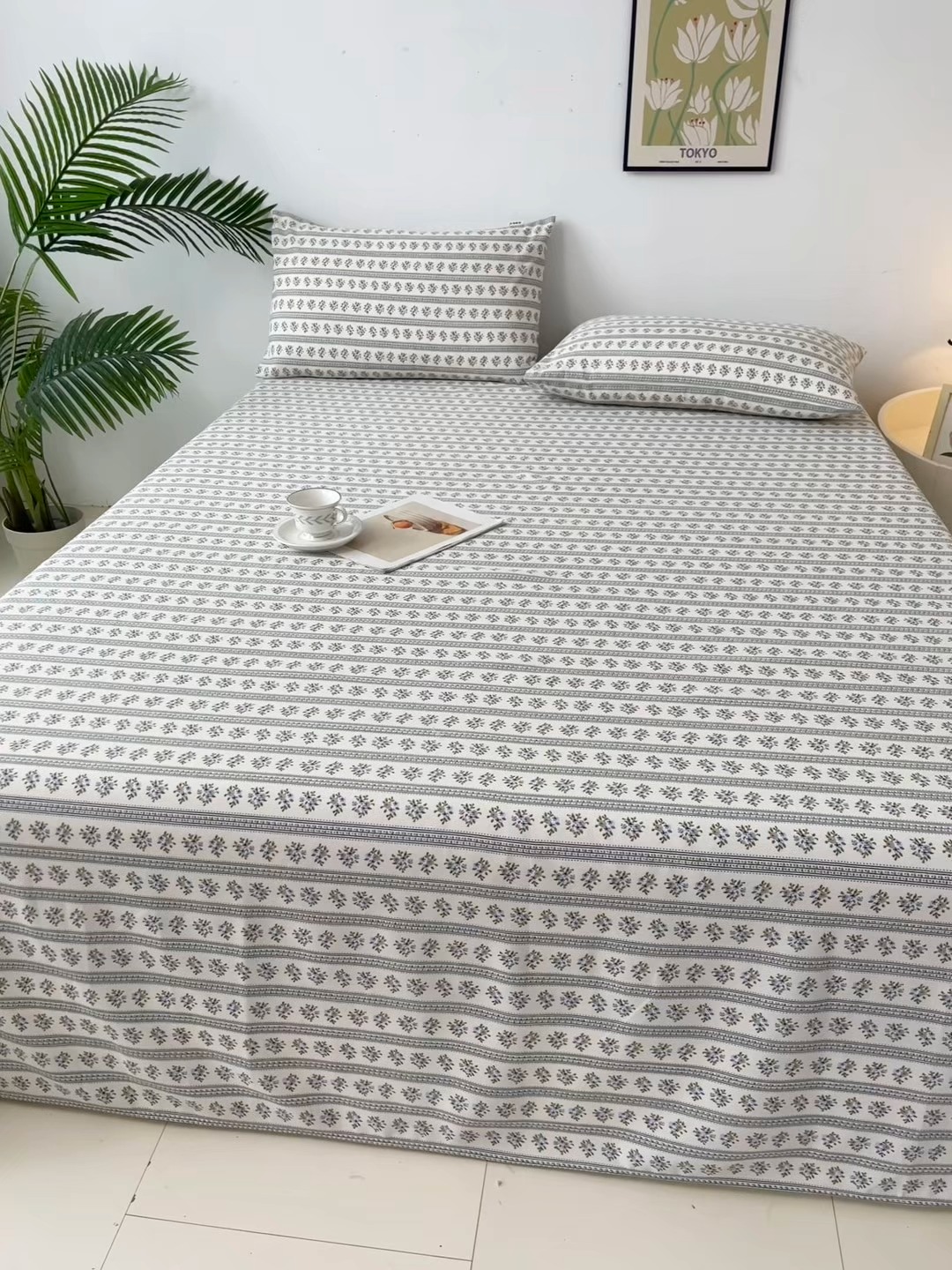 91家纺网 家纺一手货源 找家纺 （总）金泰莱2025新款升级细纱老粗布床单(量大从优)