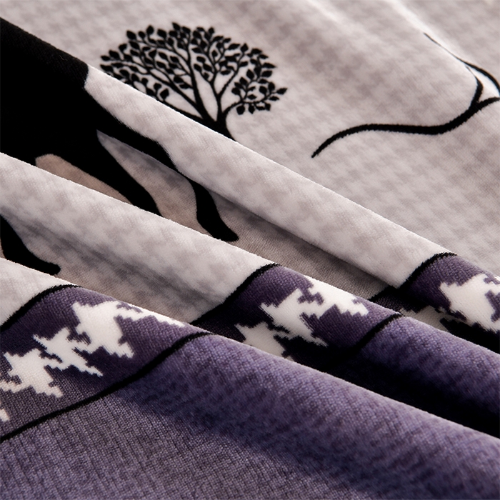 91家纺网 家纺一手货源 找家纺 （总）馨梦缘2025新款爆款高克重印花牛奶绒法莱绒学生三件套单人床套件