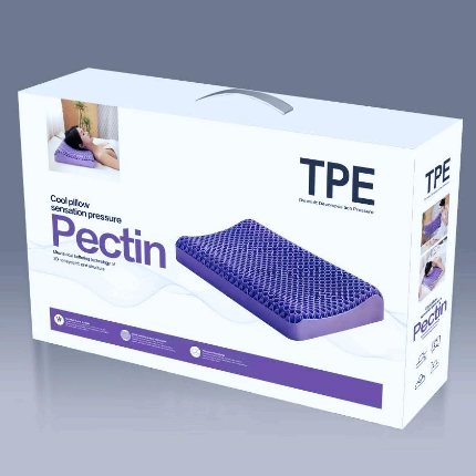 91家纺网 家纺一手货源 找家纺 tpe果胶枕波浪形果冻枕凝胶枕蜂窝果胶枕