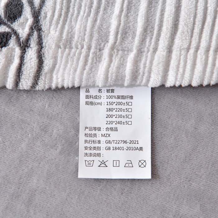 91家纺网 家纺一手货源 找家纺 梦之星 2025新款8斤重牛奶绒6D雕花绒四件套法莱水晶金貂 玫瑰-灰