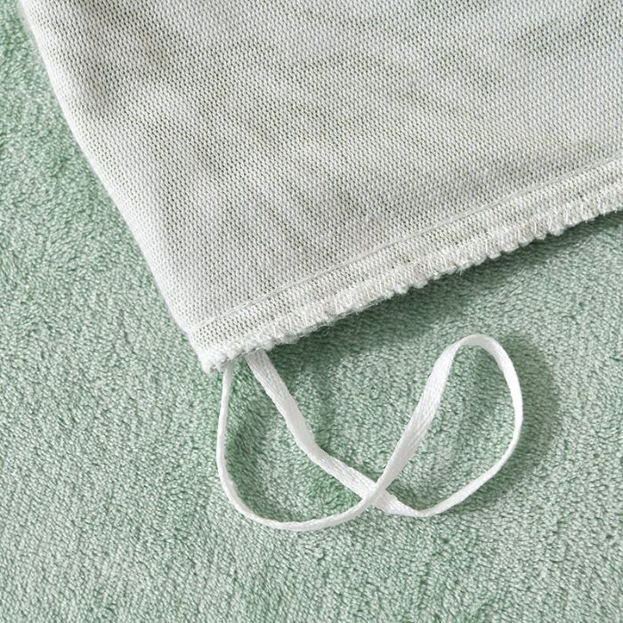 91家纺网 家纺一手货源 找家纺 梦之星 2025新款8斤重牛奶绒6D雕花绒四件套法莱水晶金貂 摇曳-绿