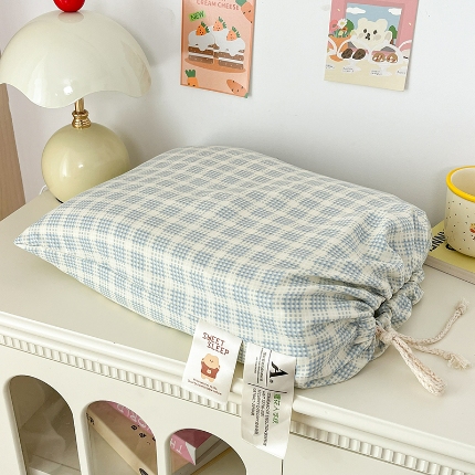 91家纺网 家纺一手货源 找家纺 总2金梦拉2025新款A类提花人字纹小布袋款四件套