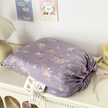 91家纺网 家纺一手货源 找家纺 总2金梦拉2025新款A类提花人字纹小布袋款四件套