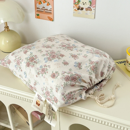 91家纺网 家纺一手货源 找家纺 总2金梦拉2025新款A类提花人字纹小布袋款四件套