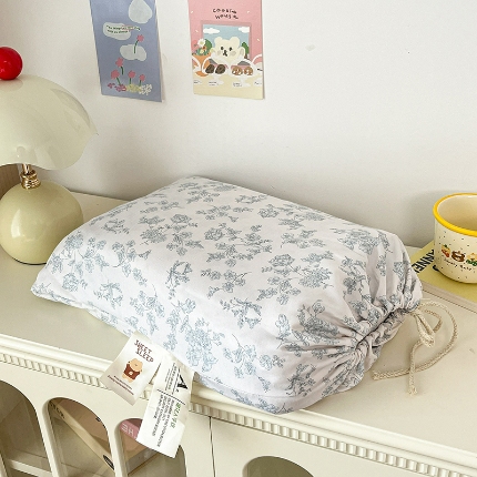 91家纺网 家纺一手货源 找家纺 总2金梦拉2025新款A类提花人字纹小布袋款四件套