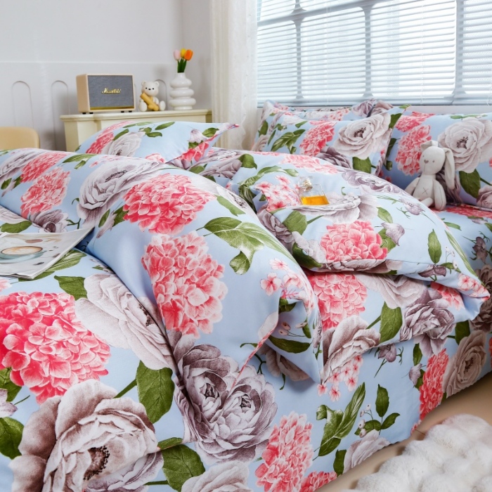 91家纺网 家纺一手货源 找家纺 （总）只提供代发-2025新款磨毛植物羊绒四件套