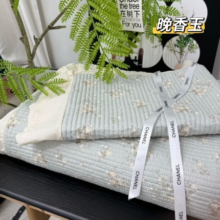 91家纺网 家纺一手货源 找家纺 （总）全棉双层纱床盖三件套 A类母婴级纯棉床盖炕盖夹棉床单