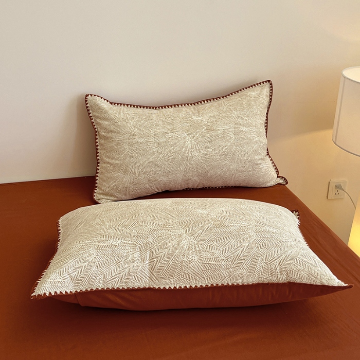 91家纺网 家纺一手货源 找家纺 （总）品乐家纺 2025秋冬全棉加厚磨毛贝壳边四件套