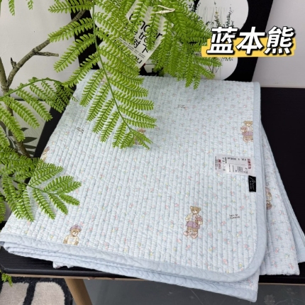 91家纺网 家纺一手货源 找家纺 （总）A类双面全棉床盖 200*220±5CM可机洗双面纯棉绗缝夹棉床单防滑垫