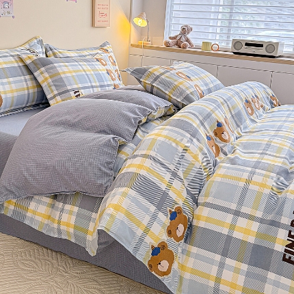 91家纺网 家纺一手货源 找家纺 2025床品植物羊绒磨毛四件套下单链接