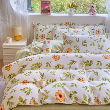 91家纺网 家纺一手货源 找家纺 2025新款植物羊绒单品单被套系列二