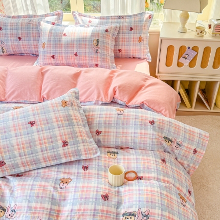 91家纺网 家纺一手货源 找家纺 2025新款植物羊绒单品单被套系列二