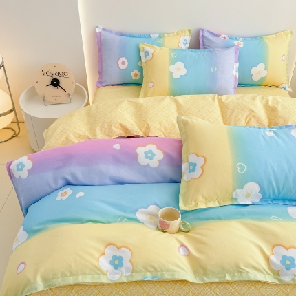 91家纺网 家纺一手货源 找家纺 2025新款植物羊绒单品单被套系列二