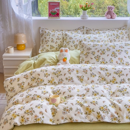 91家纺网 家纺一手货源 找家纺 2025新款植物羊绒单品单被套系列二