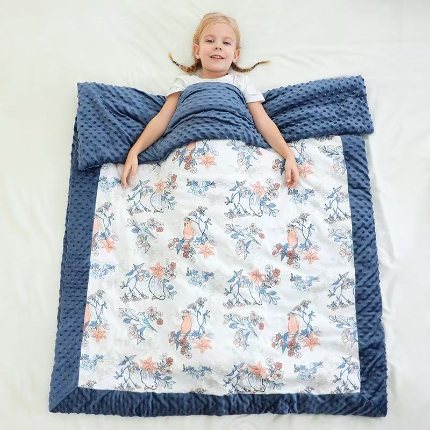 91家纺网 家纺一手货源 找家纺 （总）恒温蚕丝豆豆绒夏季凉被子春秋儿童纯棉盖毯午睡毯子宝宝豆豆毯