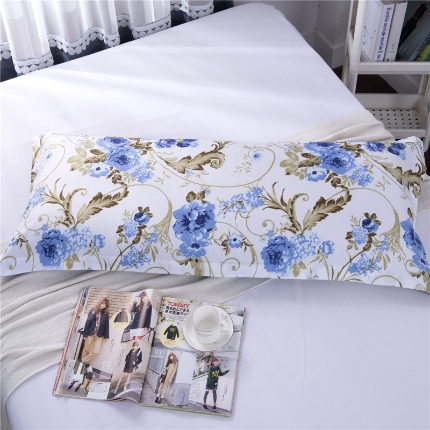 91家纺网 家纺一手货源 找家纺 （总）喜相逢家纺 D21-芦荟棉双人枕套