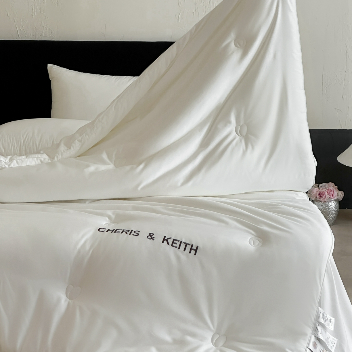 91家纺网 家纺一手货源 找家纺 【极简主义】傲蕾睡梦森林天丝棉混纺绣花款蚕丝羊绒冬被春秋被被芯高端被子