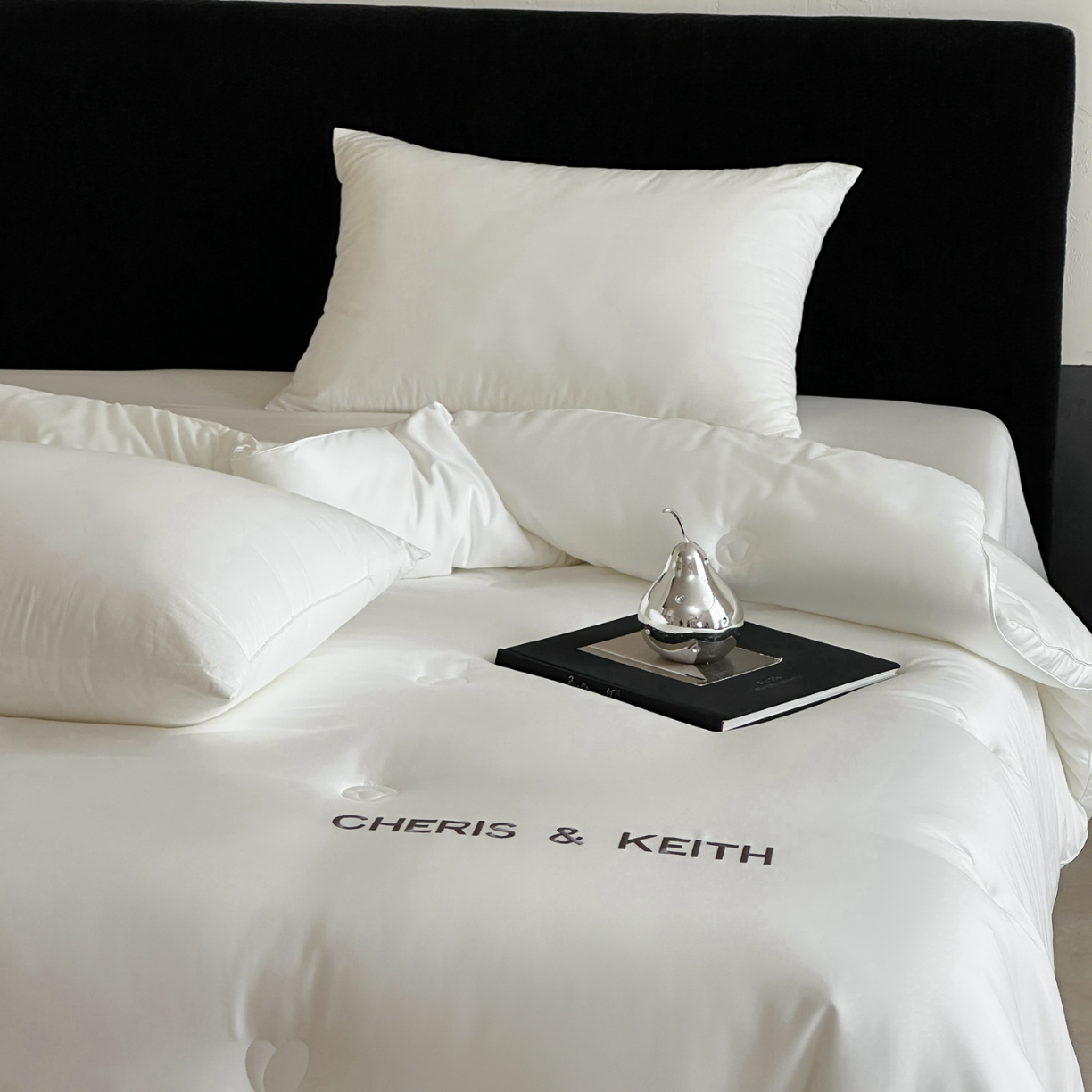 91家纺网 家纺一手货源 找家纺 【极简主义】傲蕾睡梦森林天丝棉混纺绣花款蚕丝羊绒冬被春秋被被芯高端被子