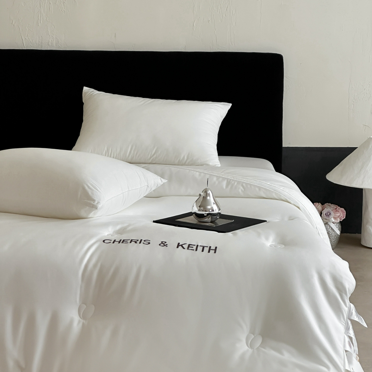 91家纺网 家纺一手货源 找家纺 【极简主义】傲蕾睡梦森林天丝棉混纺绣花款蚕丝羊绒冬被春秋被被芯高端被子