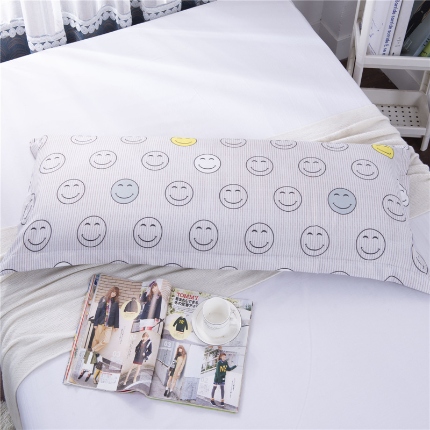 91家纺网 家纺一手货源 找家纺 （总）待下架-D21-芦荟棉印花双人枕套