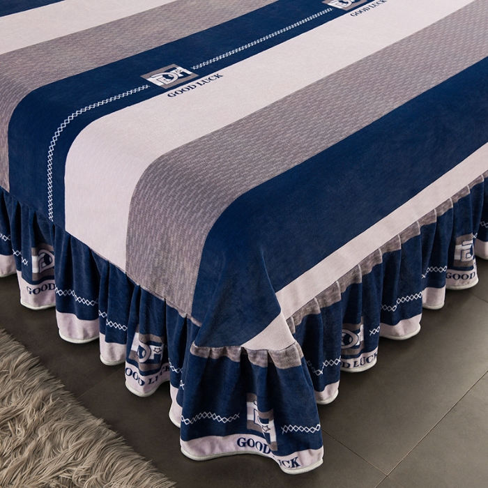 91家纺网 家纺一手货源 找家纺 （总）牵依 2025新款金貂绒四件套牛奶绒四件套