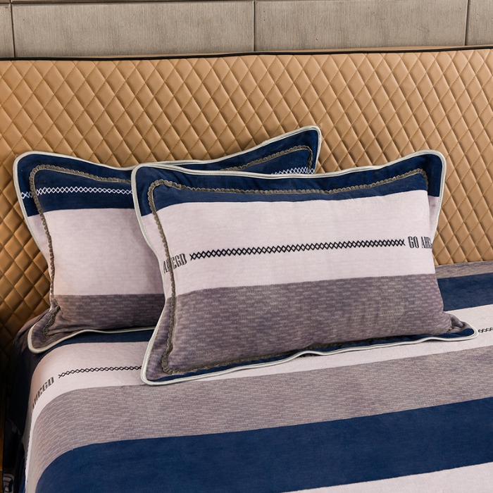 91家纺网 家纺一手货源 找家纺 （总）牵依 2025新款金貂绒四件套牛奶绒四件套