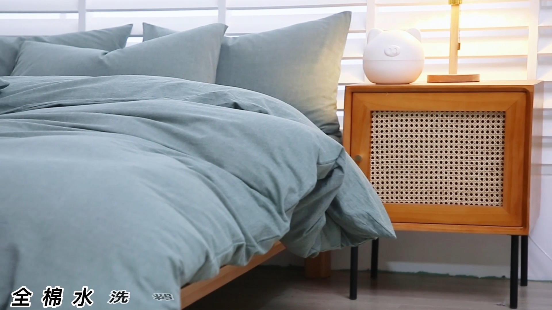 91家纺网 家纺一手货源 找家纺 （总）千姿梦 全棉色织水洗无印学生三件套纯棉单品床单被套床笠良品四件套